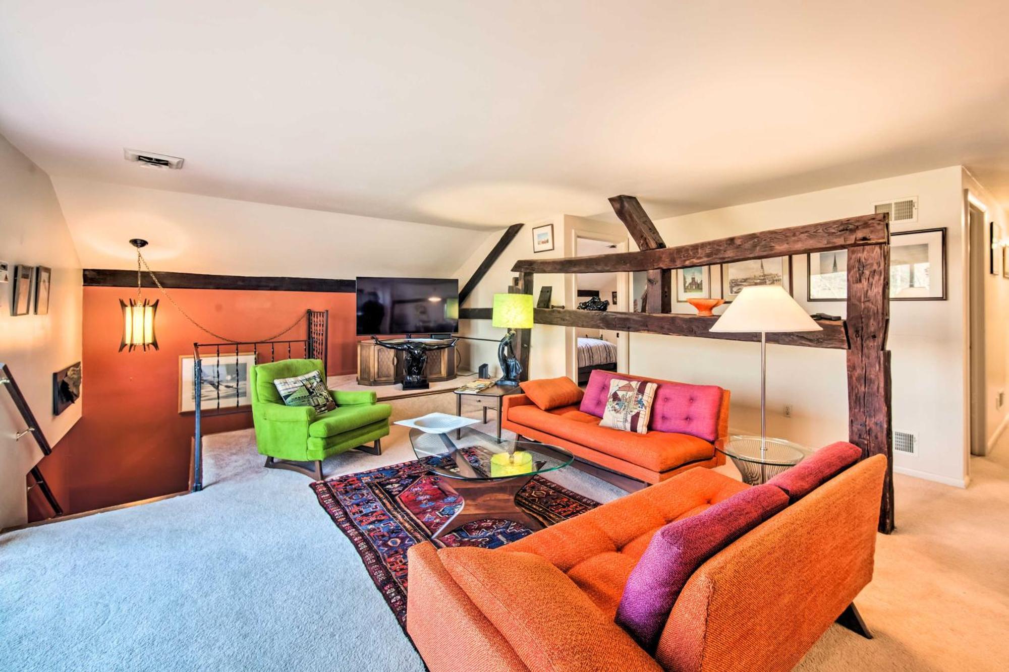 Runningwater Apartment In Lancaster With Deck Exterior foto